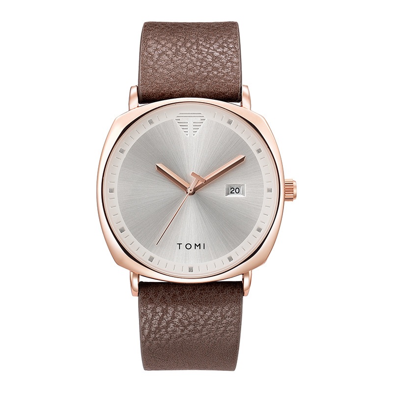 [New] Tomi Temi Men's Fashion Fashion Simple Elegance and Creativity Casual Men's and Women's Watch Quartz Watch
