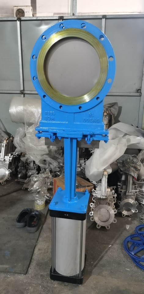 气动工业国标硬密封刀闸阀 双驱动刀闸 圆盘式刀闸阀 气动出渣阀