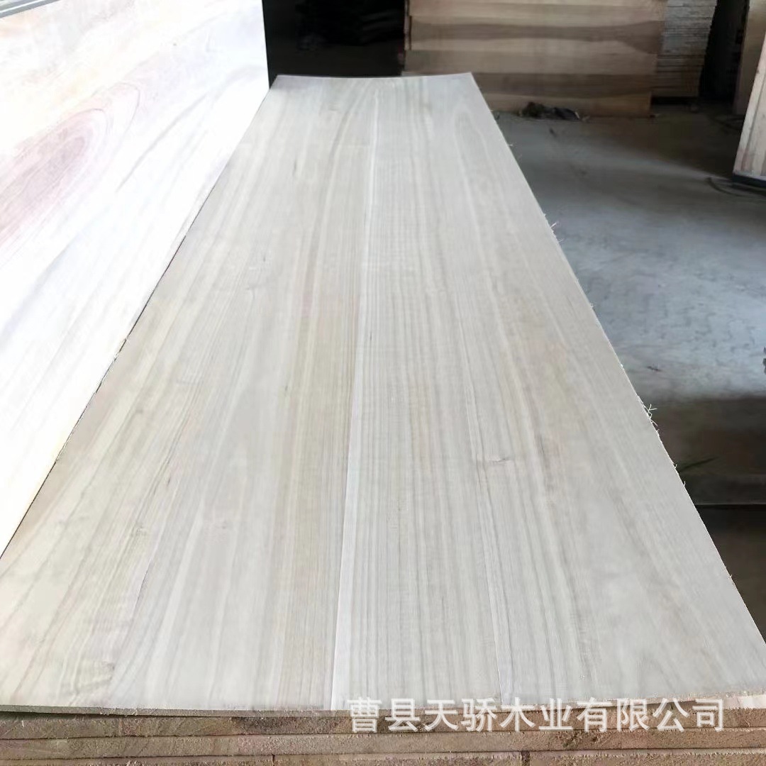 实木拼板原木大板桐木条AA级别木质材料家装木片实木板材桐木拼板