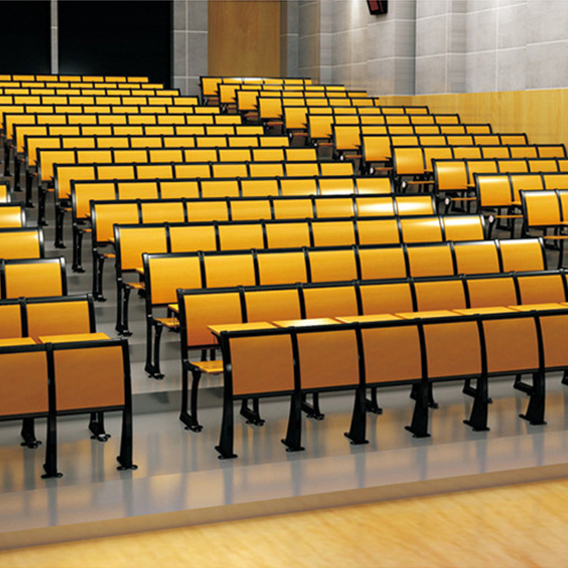 学校阶梯教室课桌椅媒体报告厅教室排椅校会议室连排多媒体阶梯椅