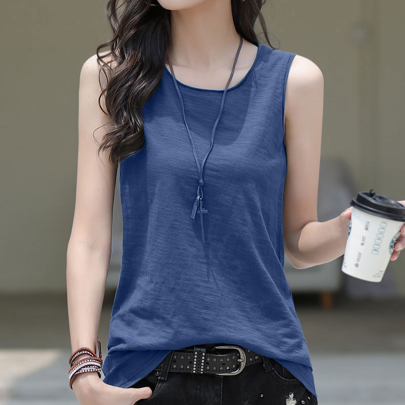 打底衫无袖t图片