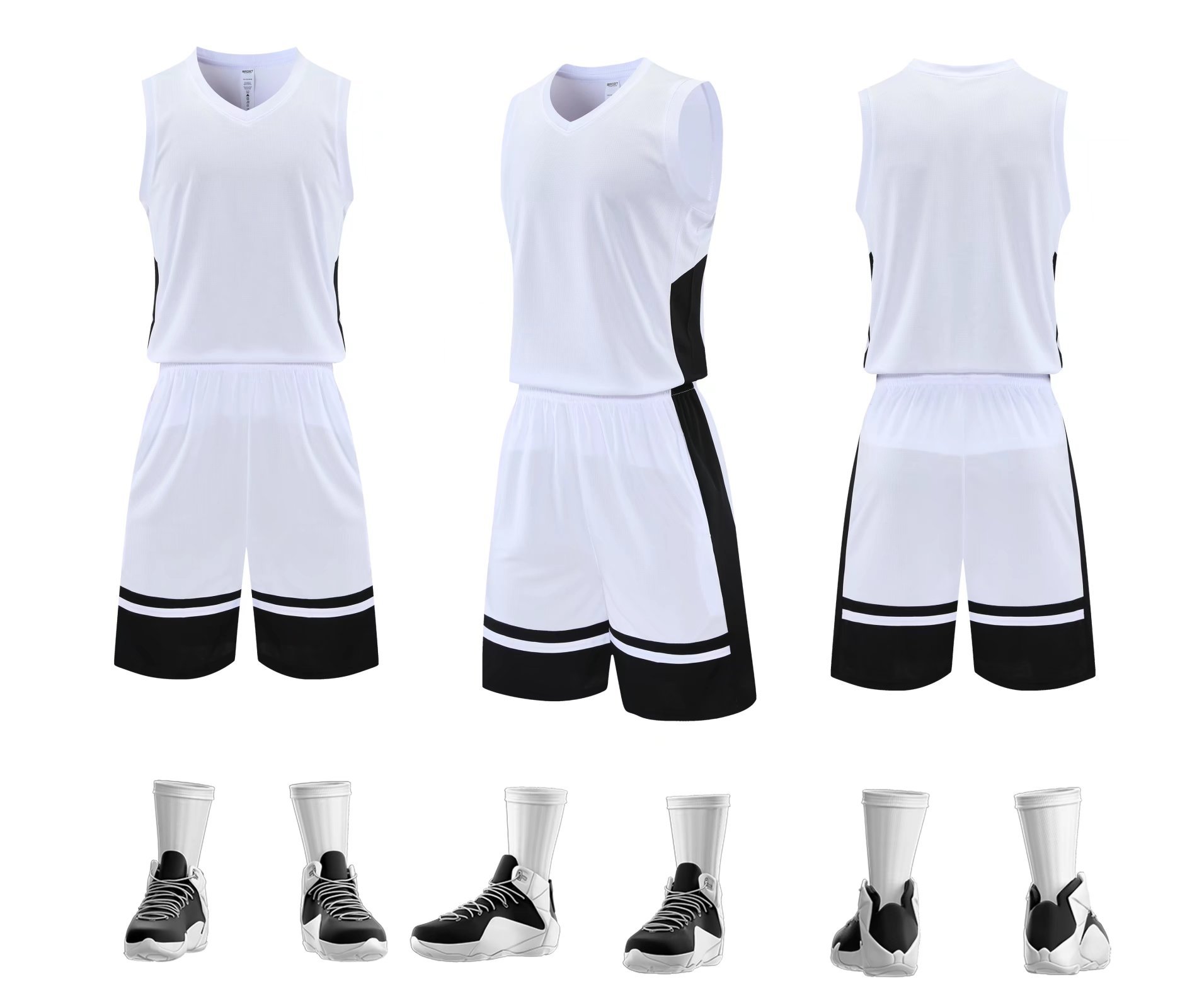 2022新款恒乐达拼色篮球服套装男夏季diy印字大学生cba比赛队服女