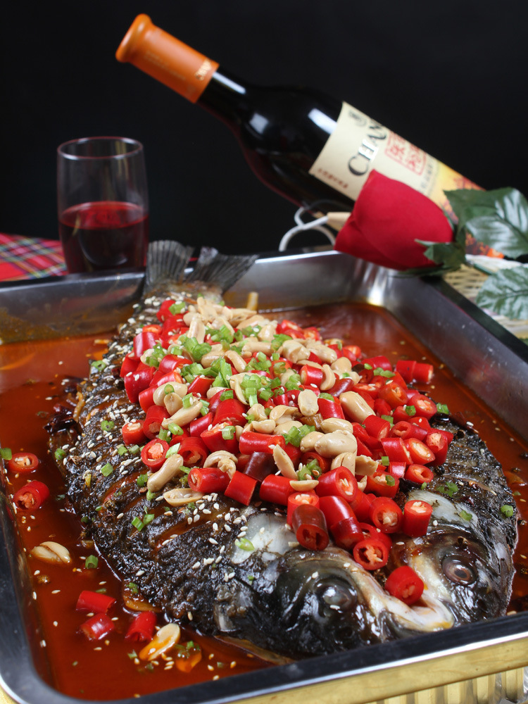 重庆万州烤鱼料酱底料调料商用四川麻辣烧烤酱火锅纸包鱼专用秘制