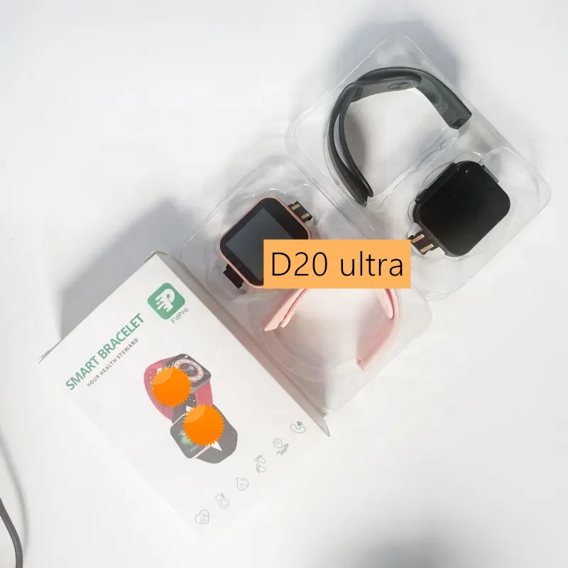 D20ultra Factory Direct Supply Smart Watch 1.44Inch Bluetooth Calling Fitpro Sports Bracelet D20s