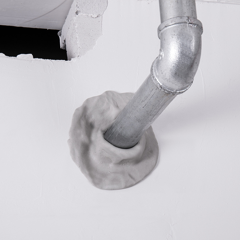 家用耐高温空调孔口密封胶泥填充堵洞修补膏防水固定防鼠墙孔腻子