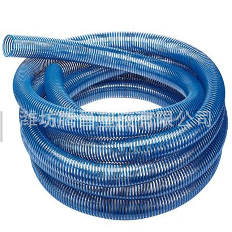 厂家发货纤维增强透明防静电钢丝管 输油管pvc复合防静电钢丝软管