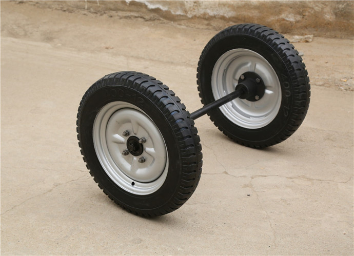 厂家供应12580r16500一16拖车成套轮农用车轮充气轮胎拖车轮子