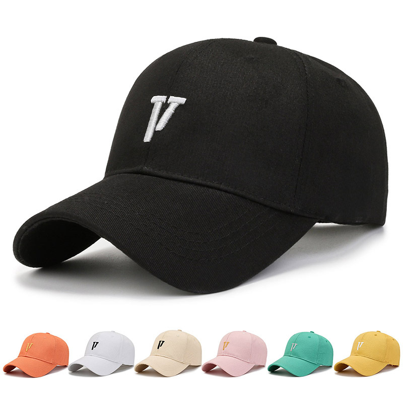 New Baseball Cap Men's and Women's Spring Summer Korean Style Versatile in Fashion Net Red Face Small Japanese Style Simple Embroidery Peaked Cap