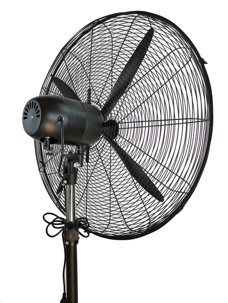 26寸四叶工业电风扇 牛角扇 落地扇 高档四叶铝叶 十字风叶大风量