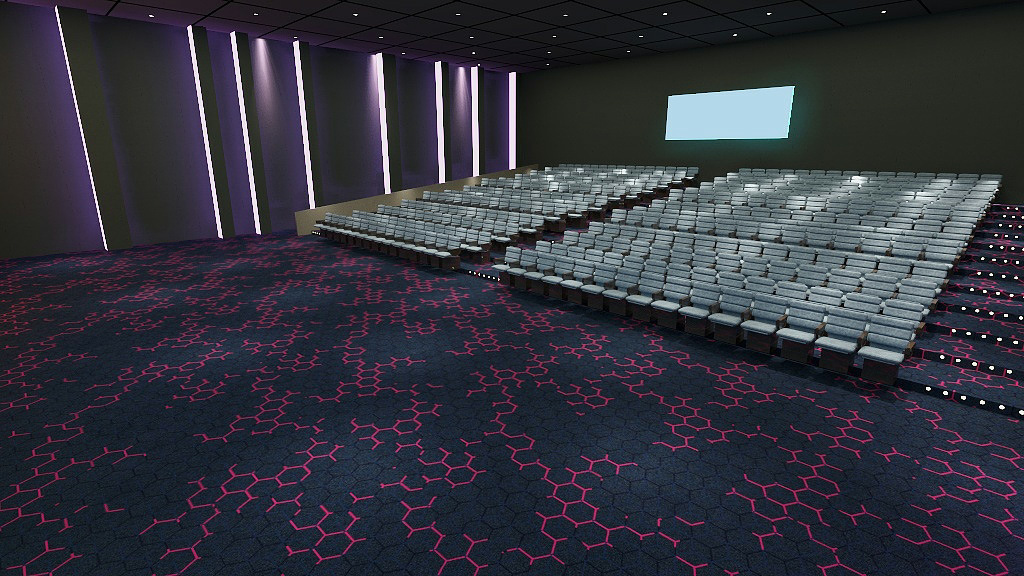 电影院地毯院线地毯电影播放厅大型公共场所地毯