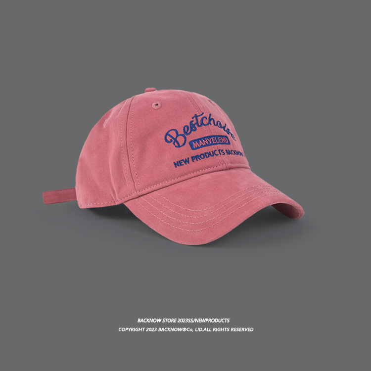 Hat Women's 2024 New Summer Baseball Cap Small Face Peaked Cap Original American Retro Easy Matching Soft Top