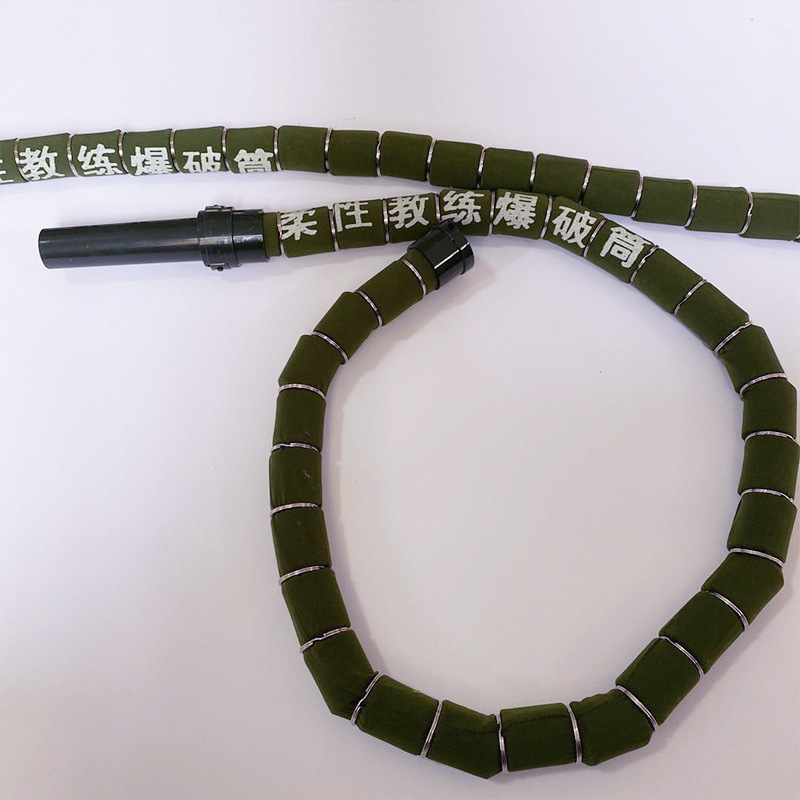 68式教练爆破筒 橡胶模型 爆破训练 爆破演示模型 教学器具