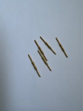 27长两头尖铜针插针铜管