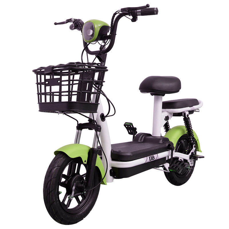 National Standard Electric Car Adult 48V Electric Bicycle Two-Wheel Double Battery Car Yadiaima Wholesale Factory