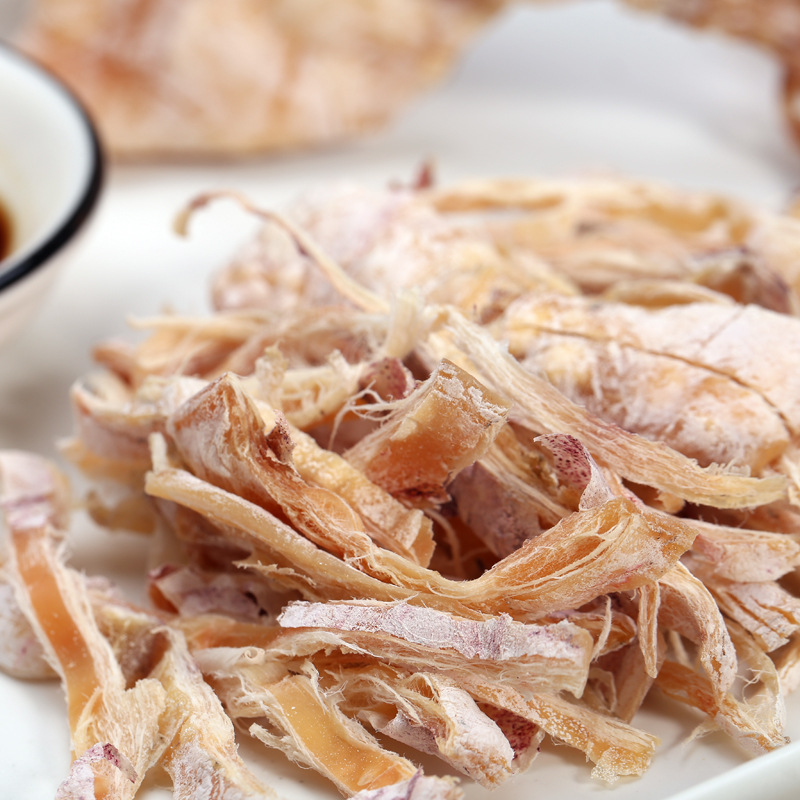 烧烤鱿鱼干即食现烤尤鱼原味碳烤手撕芥末鱿鱼丝零食小鱿鱼仔40g