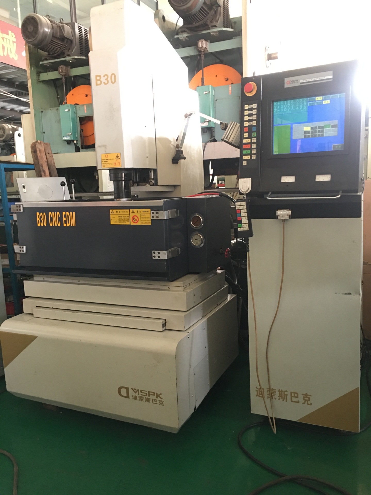 迪蒙斯巴克镜面火花机二手镜面电脉冲二手迪蒙镜面电火花b30