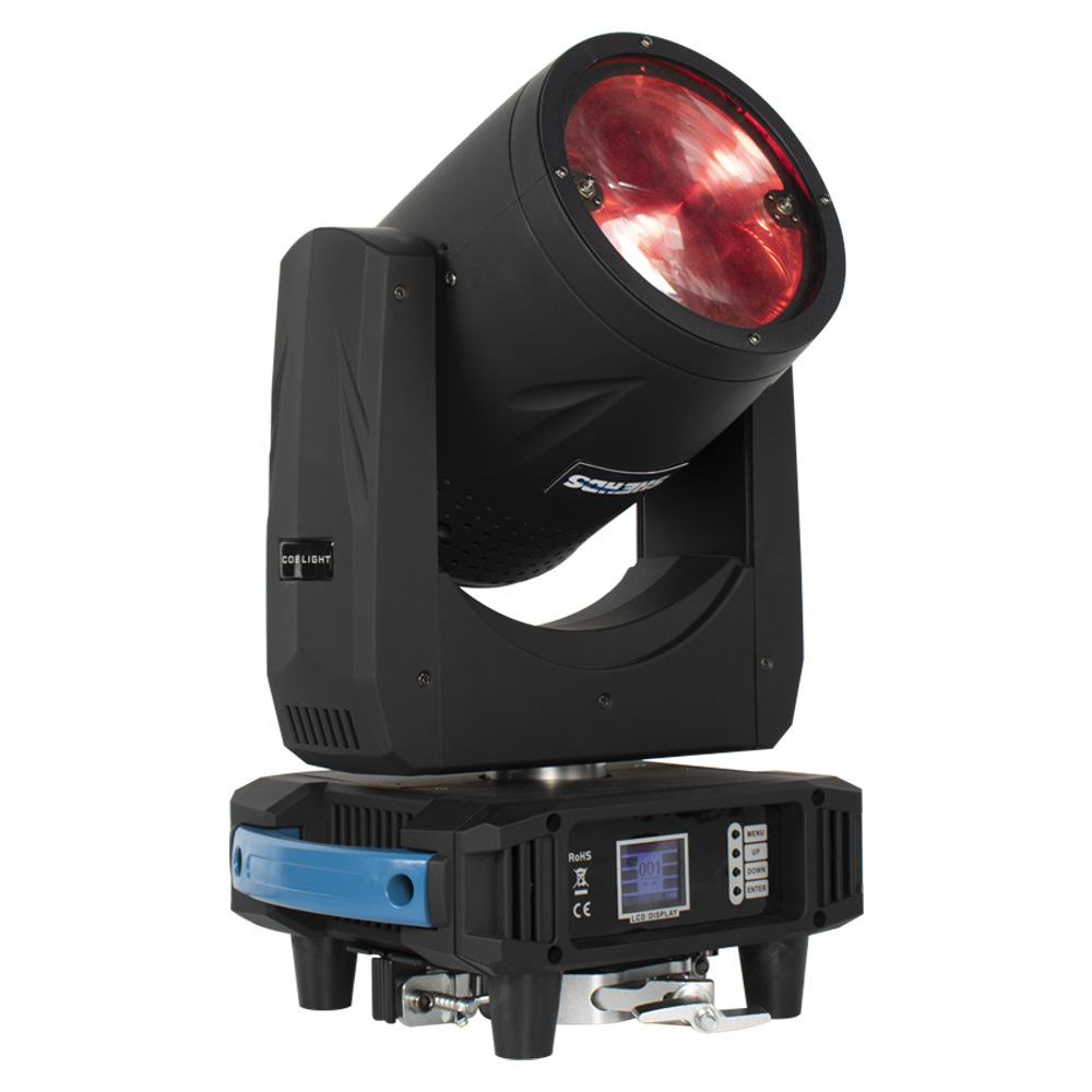 400w调焦cob摇头灯 染色效果旋转氛围灯led舞台灯婚庆演出面光灯