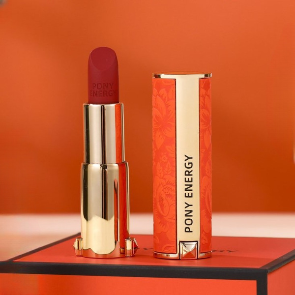 pony energy佩琪妮倾色绒雾唇膏口红防水浮雕工艺轻薄顺滑定妆