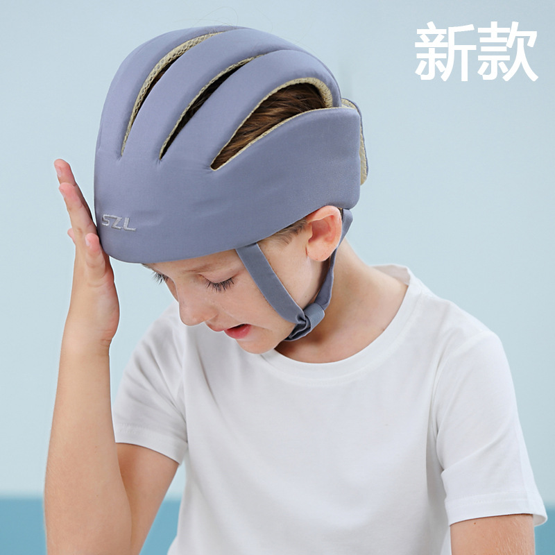 Adult Children's Head Protection Anti-Fall Cap Anti-Collision Cap Head Protection Cap for the Elderly Breathable and Comfortable Can Be Worn for a Long Time