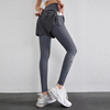 motion Culotte run trousers Paige False two Elastic force Tight trousers train Bodybuilding Autumn and winter Yoga Pants