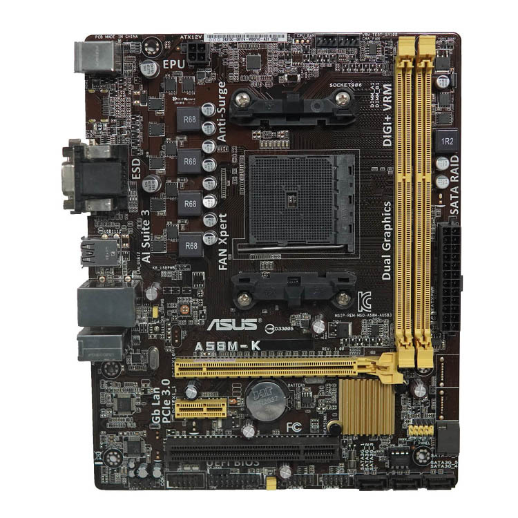 0成交0块适用于华硕a58m-e socket fm2/fm2 内存ddr3 micro atx主板