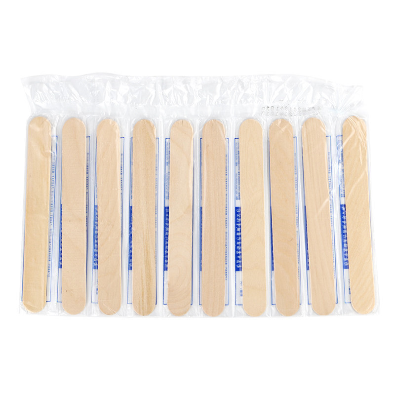 厂家直销100片独立包装压舌片木制一次性压舌板