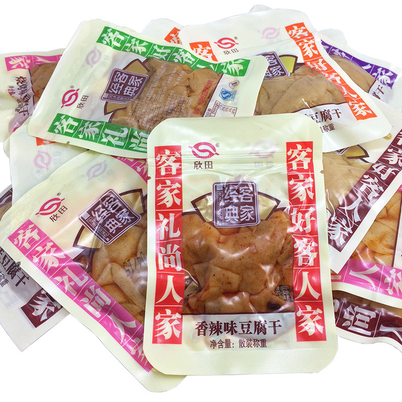 长汀豆腐干豆干闽西八大干龙岩特产客家美食独立小包装零食