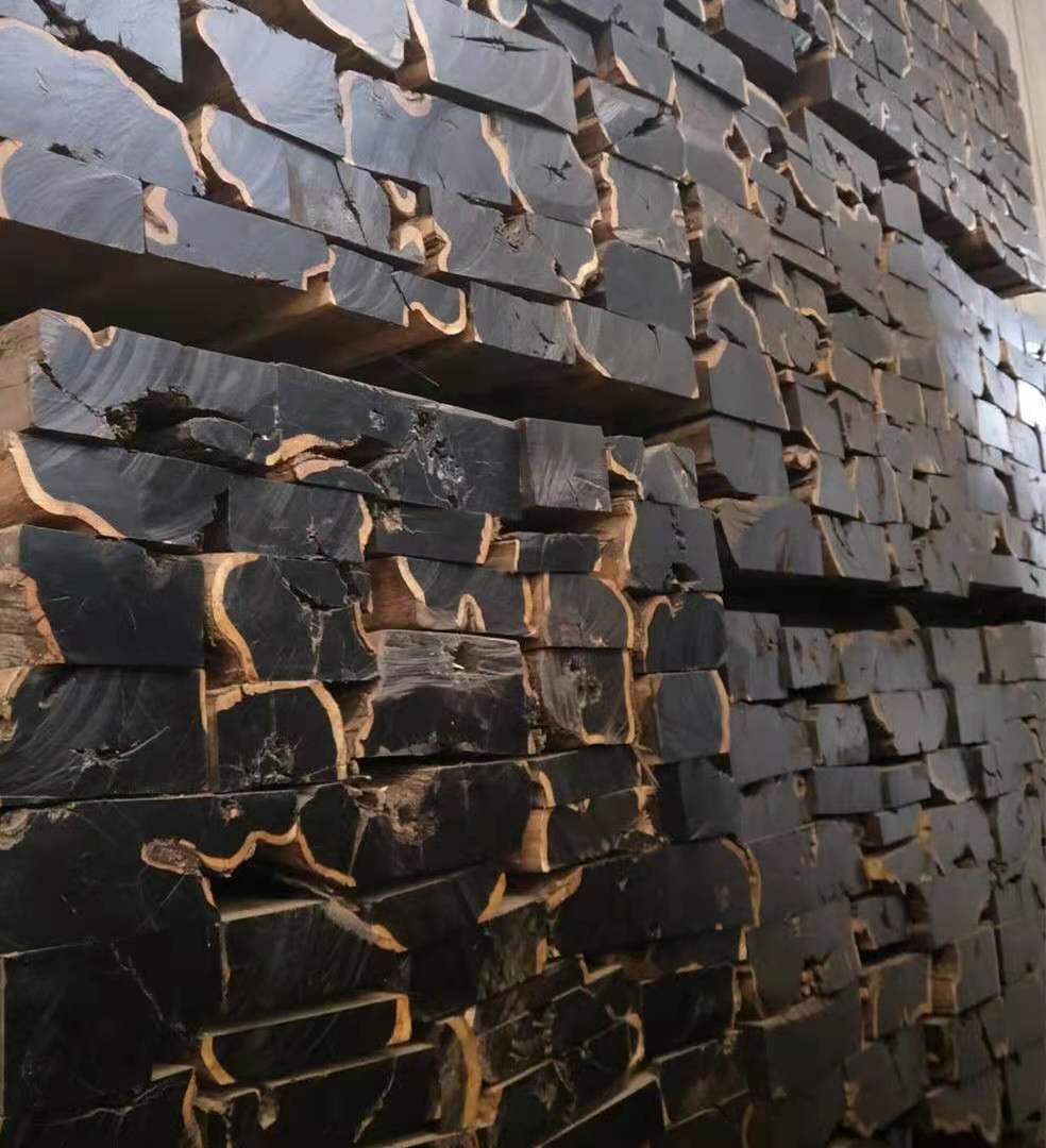 紫光檀黑檀 原木板材 紫光檀黑檀雕刻工艺品紫光檀黑檀乌木料