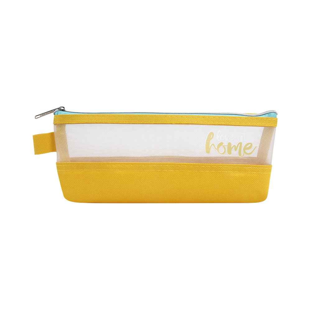 Transparent Pencil Case Large Capacity Stationery Bag Simple Ins Style Japanese Female Primary School Student High-Looking Stationery Box Girl Male