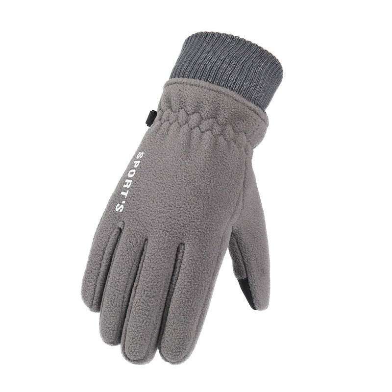 手套男冬季加绒保暖骑行摩托冬天户外防寒触屏加厚棉防水滑雪手套