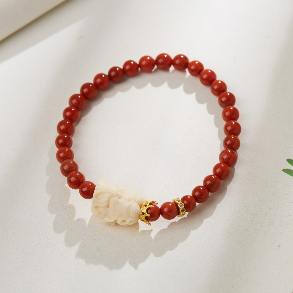 5mm南红玛瑙单圈 手链设