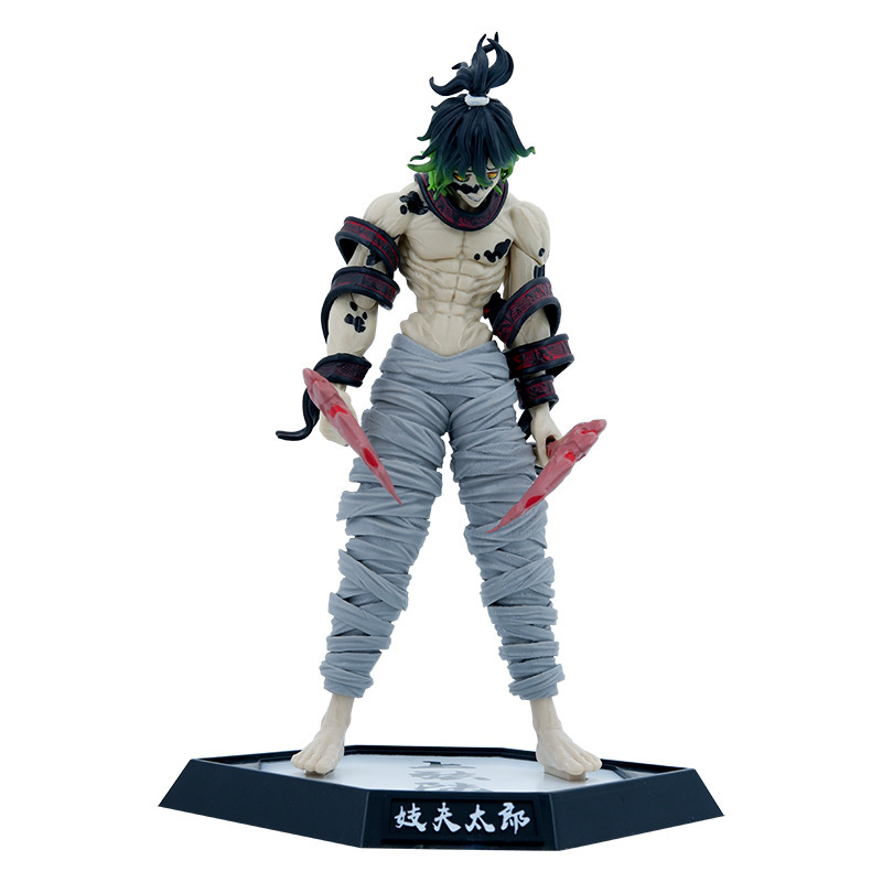 Kimetsu No Yaiba Hand-Made Model December Ghost GK Jiguo Yuanyi Hei MOU Jifu Taro Fall Ji Tong Devil