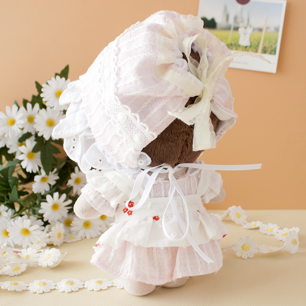 20cm娃衣棉花娃娃少女装公主裙明星娃娃玩偶衣服动漫周边服饰替换