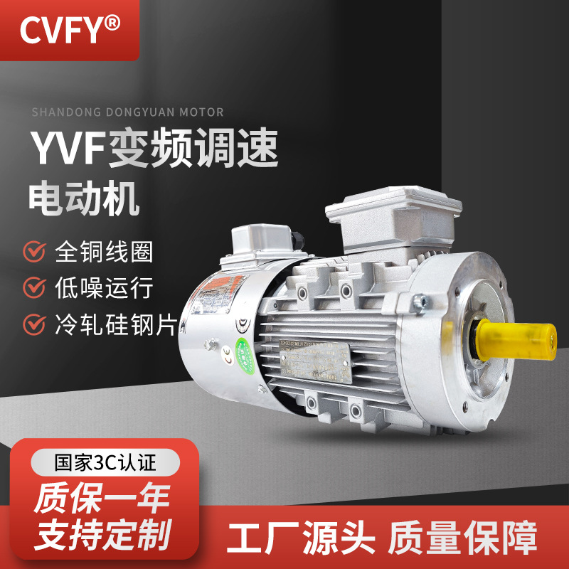 YVP/YVF-80M1/M2/M3-4极变频调速电机 0.55-1.1KW三相异步电动机