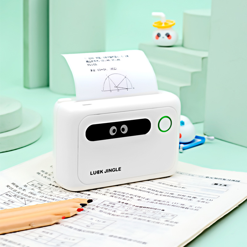 叮当同学高清宽幅3寸错题打印机小型标签手账学生作业辅导抄题器