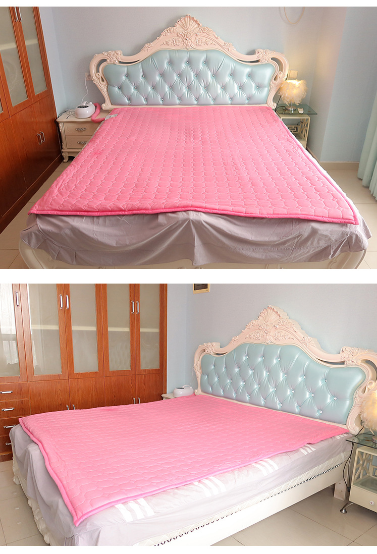 群雅水暖床垫双人水热毯单人静音水电褥子水暖电热毯水循环水暖毯