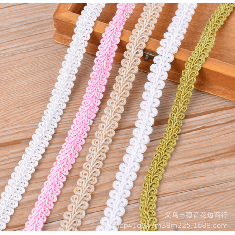 polyester herringbone edge centipede lace clothing accessories lace spot wholesale
