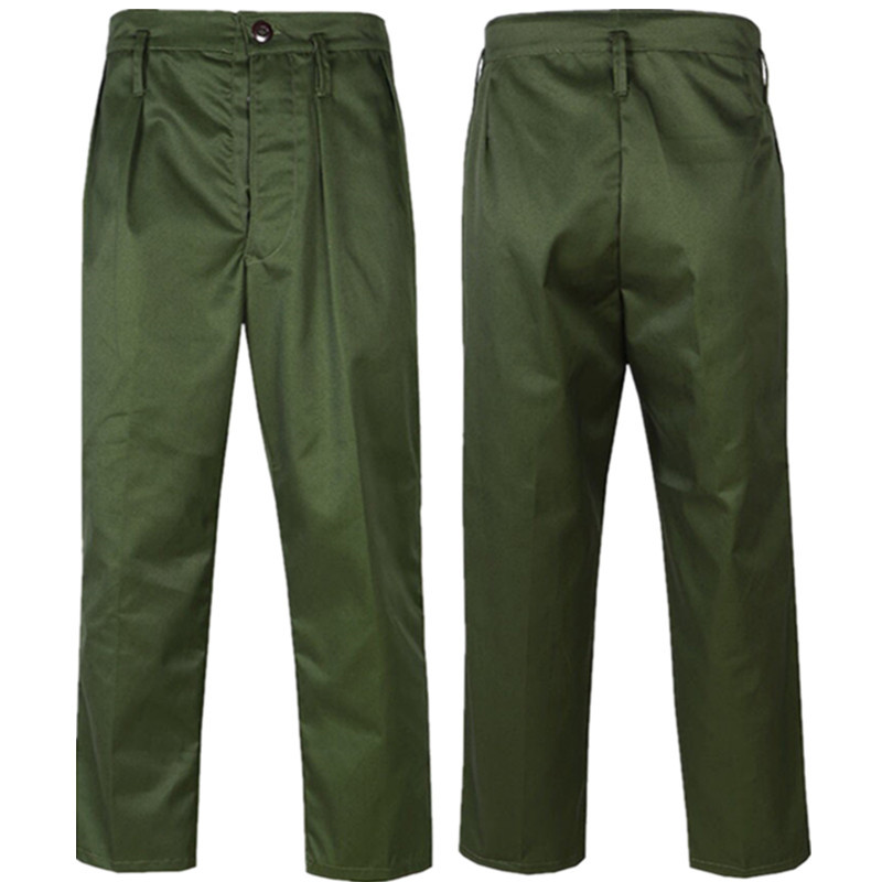 老军裤老式黄军裤绿色海蓝色涤卡裤87式黄军裤罩裤演出摄影道具