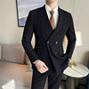 Autumn man man 's suit suit suit Vest Western-style trousers Three business affairs Party leisure time Texture suit
