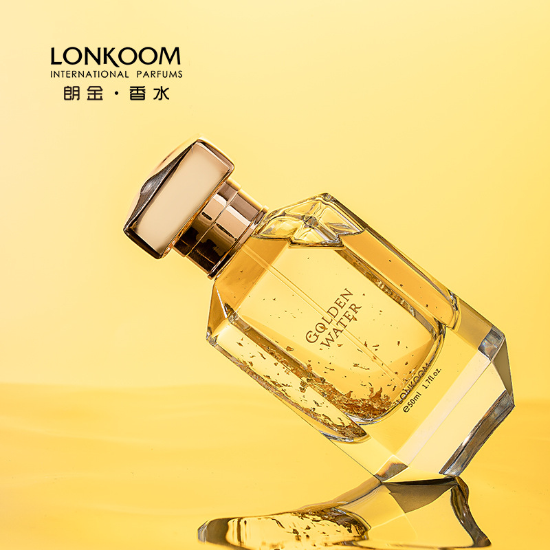 LONKOOM Golden Water Fragrance Floral and Fruity Light Perfume Real Me Natural Perfume for Women Wholesale One Piece Dropshipping Wholesale