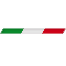 意大利三色国旗杜卡迪小滴胶贴纸摩托车改装件装饰贴车贴车身贴花