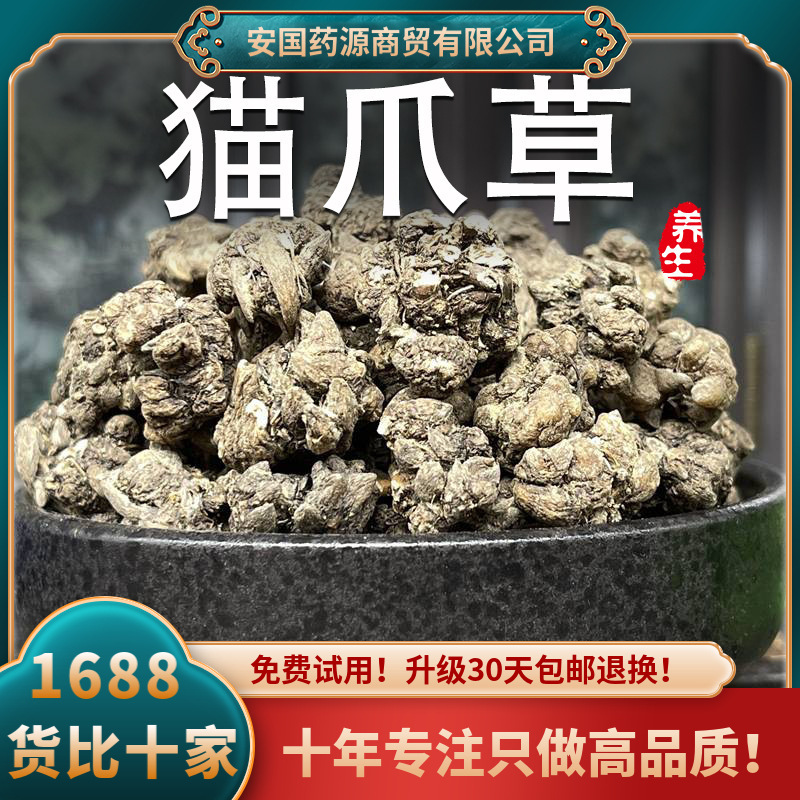 猫爪草中药材猫抓草猫瓜草新鲜散非野生结茶汤颗粒水洗可搭夏枯草