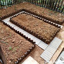 0098人付款天猫防腐木围栏户外庭院子隔断室外花园护栏别墅围墙板网格