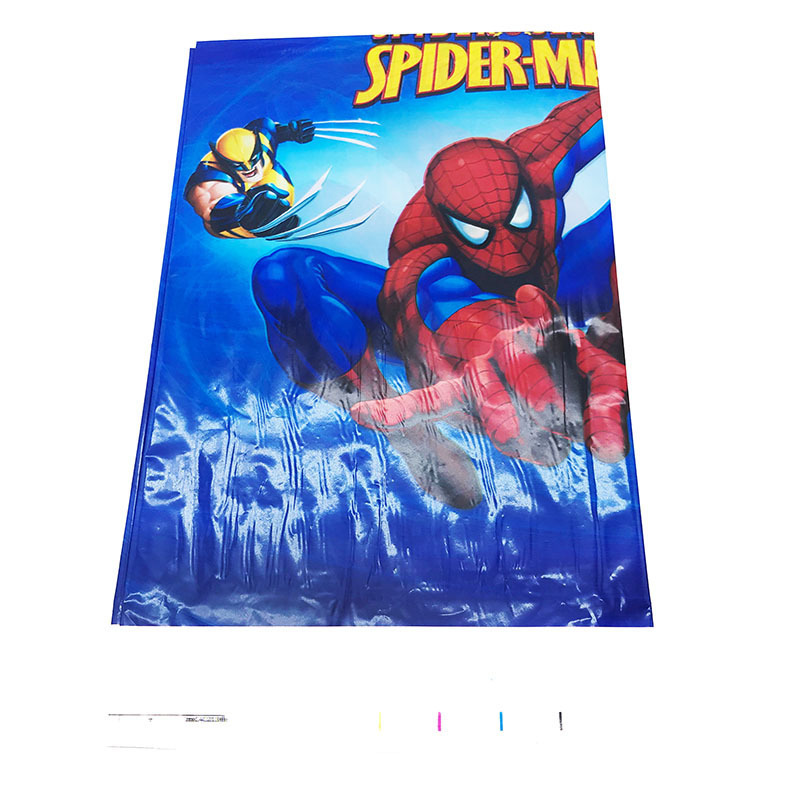 Foreign Trade Spider-Man Birthday Party Paper Pallet Paper Cup Spider-Man Party Tableware Set Disposable Birthday Supplies Factory