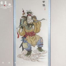 保家仙常仙画像 家居堂口挂画仙家图 国画柳仙画像徽宣软绫已装裱