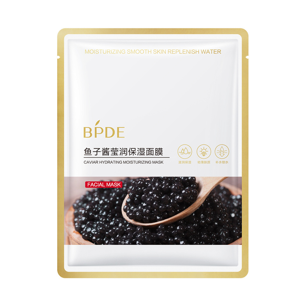 Xidi Caviar Moisturizing Mask Hyaluronic Acid Collagen Essence Hydrating Moisturizing and Nourishing Skin Care Products