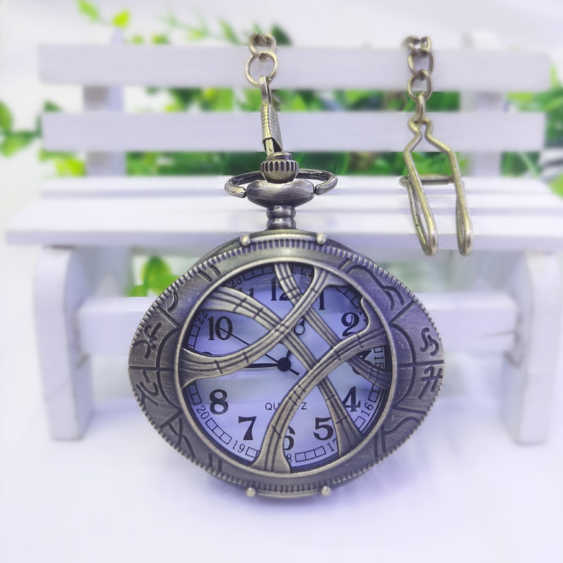 Factory Direct Sales Antique Watch Wholesale Necklace Quartz Pocket Watch Pocket Watch Doctor Strange Pocket Watch Vintage