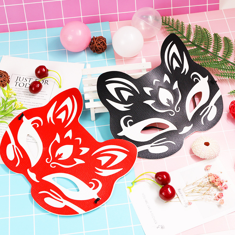 sm狐狸眼罩调情遮眼情趣眼罩挑逗工具情趣面罩sm用品情趣皮革面具