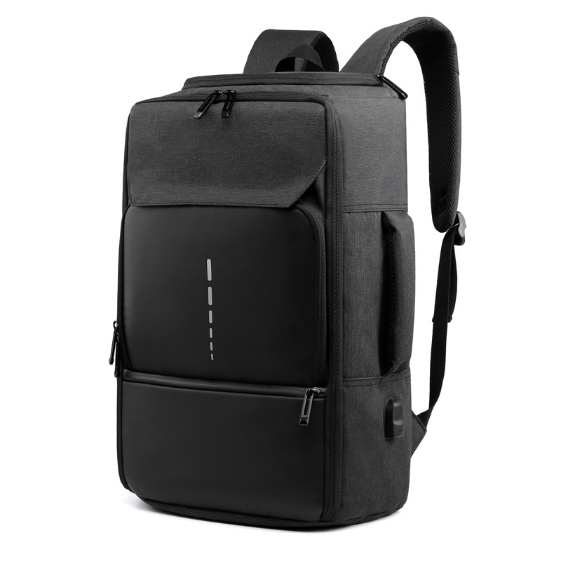 Large Capacity Expansion Travel Bag New Multi-Functional Luggage Backpack Simple Business Men's Computer Backpack