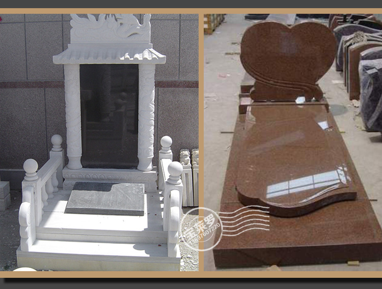 蒙古黑墓碑 蒙古黑花岗岩墓碑 黑色花岗岩墓碑.